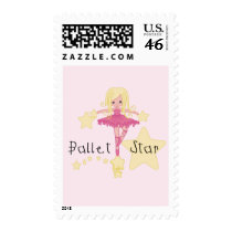 Ballet Star Tshirts and Gifts Stamp