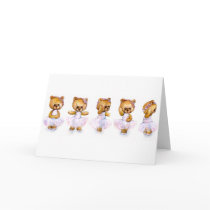 Ballet Steps Card
