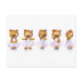 Ballet Steps Postcard
