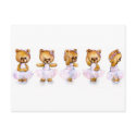 Ballet Steps Postcard