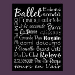 Ballet Subway Art Poster posters