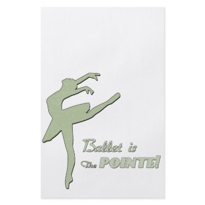 Ballet T-shirts, Stickers & Cards Flyer Design by teedance_ballet