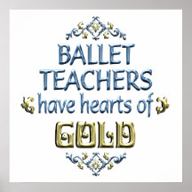 Ballet Teacher Appreciation Print