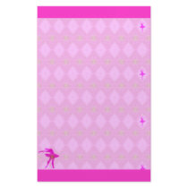 Ballet Themed Diamond stationery by BlayzeInk Ballet Themed Diamond stationery