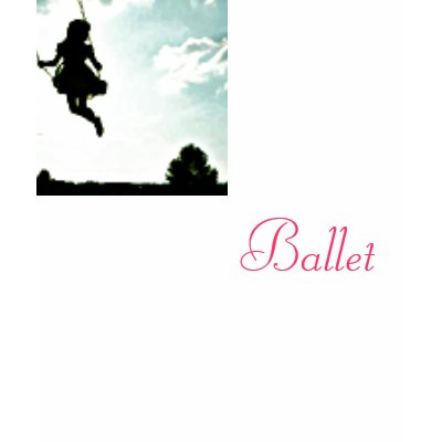 ballet t shirt by pinkpointe