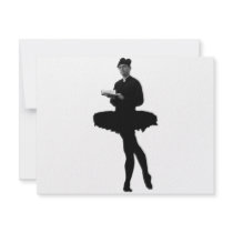 Ballet Vicar invitations