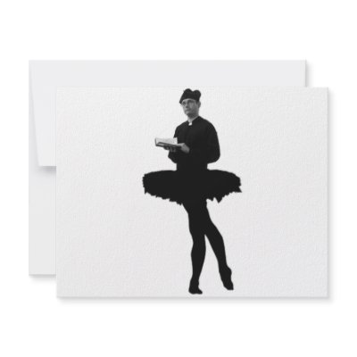 Ballet Vicar Personalized Announcements by spyderfyngers