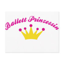 Ballett Prinzessin Post Cards
