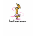 Ballewiener Dancing Wiener Dog Spaghetti Tank t-shirts