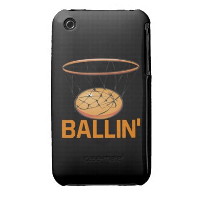 Ballin Case-mate Iphone 3 Cases by SportsArena