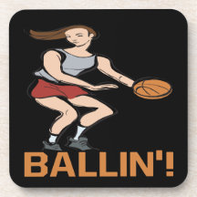 Ballin Drink Coaster