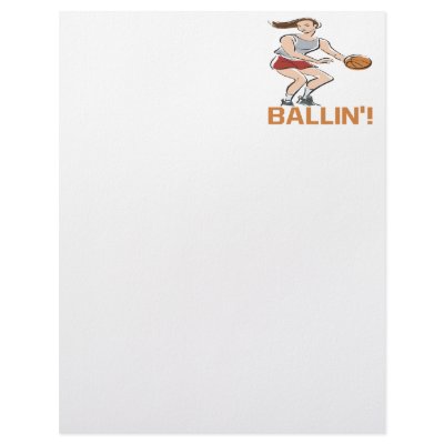 Ballin Custom Letterhead by SportsArena