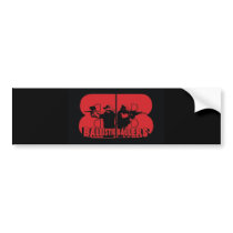 Ballistic ballers bumber sticker #2 bumper sticker