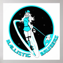 Ballistic Bruiserz Poster