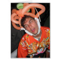 Ballon Hat Party Boy cards by plellski Ballon Hat Party Boy cards