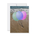ballons at the beach no2 announcement