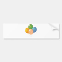 Ballons Bumper Sticker