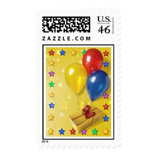 Ballons stamp