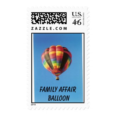 balloon_001, Family Affair Balloon Postage by pamtink