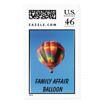 balloon_001, Family Affair Balloon Postage by pamtink