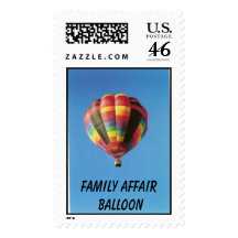 balloon_001, Family Affair Balloon Postage