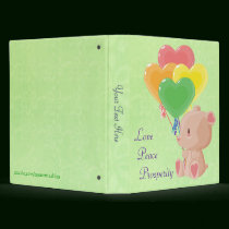 Balloon Bear Binder