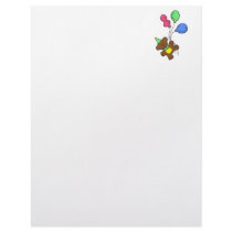 Balloon Bear Custom Letterhead