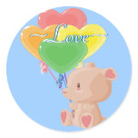 Balloon Bear Stickers