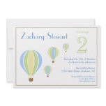 Balloon Birthday Invitation