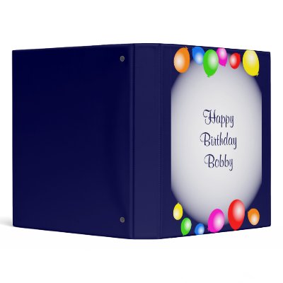 Balloon Border Binder by prawny