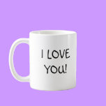 Balloon boy and girl mugs