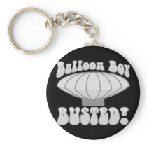 Balloon Boy Busted Key Chain
