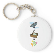Balloon + Boy Hiding in Box = $$ Stardom $$ Keychains