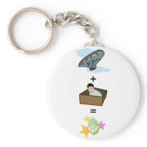 Balloon + Boy Hiding in Box = $$ Stardom $$ keychains