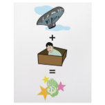 Balloon + Boy Hiding in Box = $$ Stardom $$ Customized Letterhead