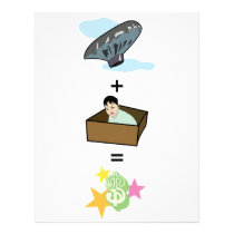 Balloon + Boy Hiding in Box = $$ Stardom $$ letterhead