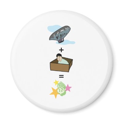 Balloon + Boy Hiding in Box = $$ Stardom $$ Magnets by balloon_boy