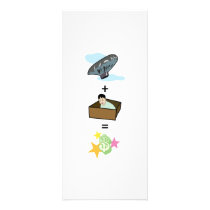Balloon + Boy Hiding in Box = $$ Stardom $$ rack cards