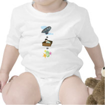 Balloon + Boy Hiding in Box = $$ Stardom $$ t-shirts