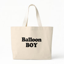 Balloon Boy Instant Costume Canvas Bags