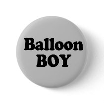 Balloon Boy Instant Costume buttons