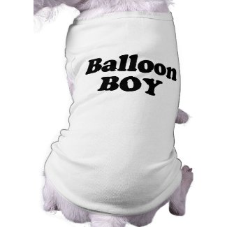 Balloon Boy Instant Costume petshirt