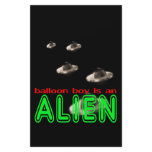 Balloon Boy Is An Alien, balloon boy, gift, fun Stationery Paper