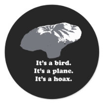 Balloon boy - It's a bird. It's a plane. It's a Ho Round Sticker