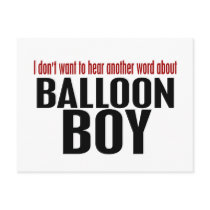 Balloon Boy Postcards