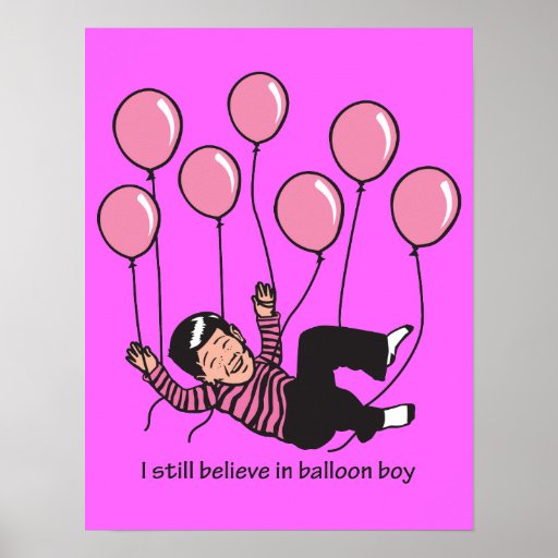 Balloon Boy Print