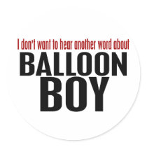 Balloon Boy Sticker