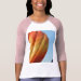 Ladies 3/4 Sleeve Raglan (Fitted)