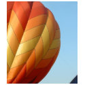 Balloon! Bright orange! t-shirts by bluebirdcanflyphotos Balloon! Bright orange! t-shirts