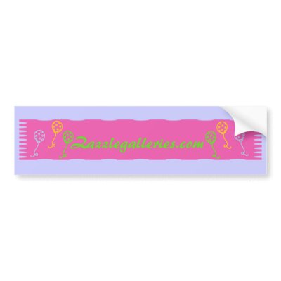Balloon  Bumper sticker - by ZazzleGalleries